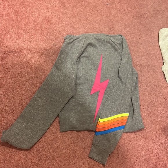 Cropped sweatshirt - Picture 2 of 2